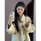 Early Autumn Wears A Super-Looking Temperament Long Gentle Wind Coat Woman 2025 New Design Korean Version Of The Coat