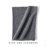 Cashmere 2026 Autumn And Winter New Women's Clothing Warm Small Scarf Thicken Around The Neck Knitted Solid Color Neck Cover