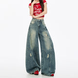 Butter Jeans Women 2025 Winter Breaking Cool Jazz Dance Loose Wide Legs And Knife Pants