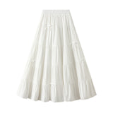 Cake Skirt Half Skirt Woman Spring 2025 New Bow High-Waisted Umbrella Skirt Skirt Dress Skirt 9077