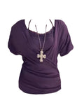 Fat Sister Pure Windy Neck V Neckline V Neck Collar Waist Top Woman Summer New Lace Hanging Neck Sling Folding Suit