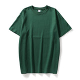 100% Cotton Breathable 2026 Spring And Summer Women's New Loose Round-Neck Short Pair Of Men And Women's Short-Sleeved T-Shirt